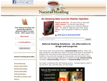 Tablet Screenshot of 1naturalhealing.com